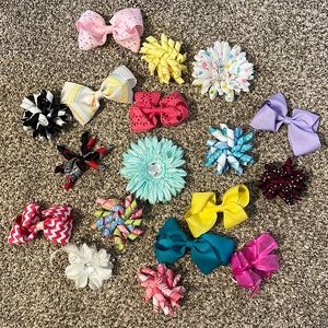 Little girls hair bows